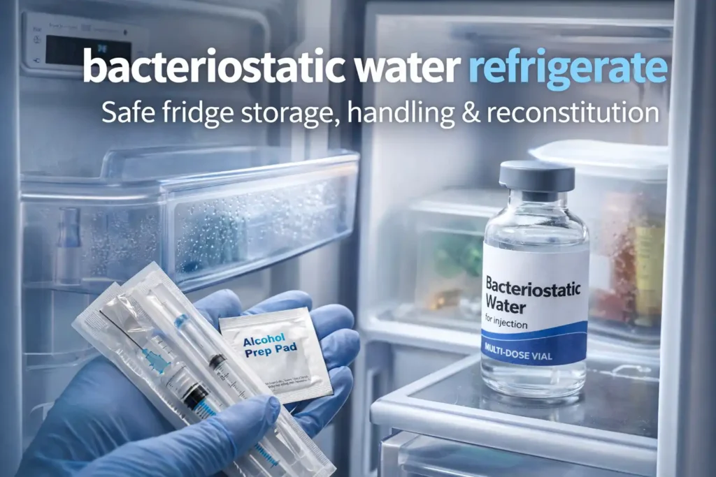 bacteriostatic water refrigerate