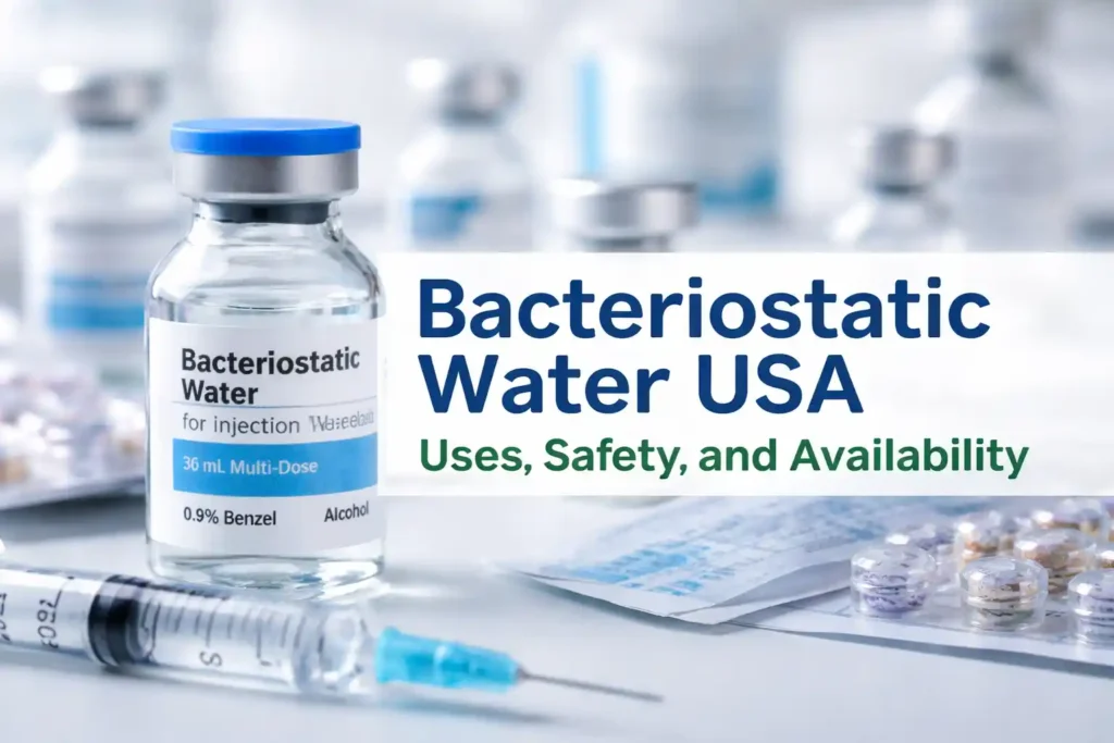 bacteriostatic water usa