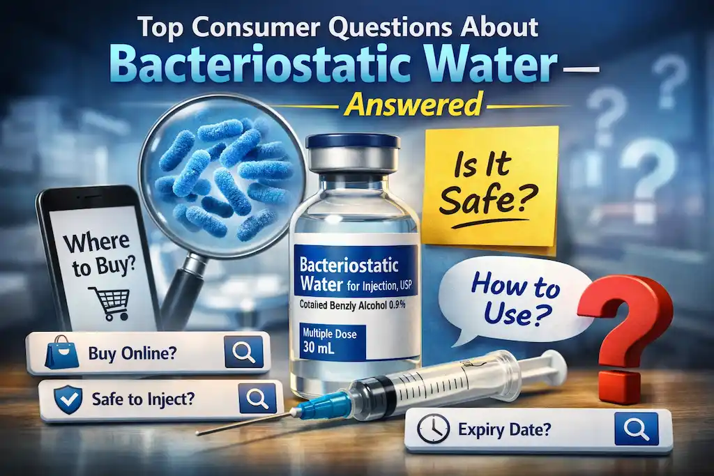 Top Consumer Questions About Bacteriostatic Water