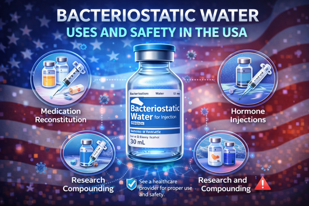 Bacteriostatic Water Uses and Safety in the USA