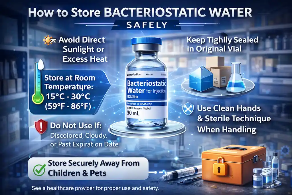 How to Store Bacteriostatic Water Safely