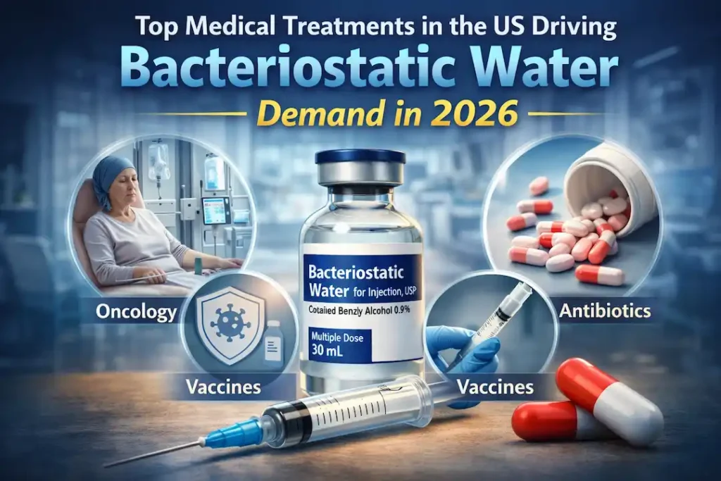 top medical treatments in the us driving bacteriostatic water demand in 2026